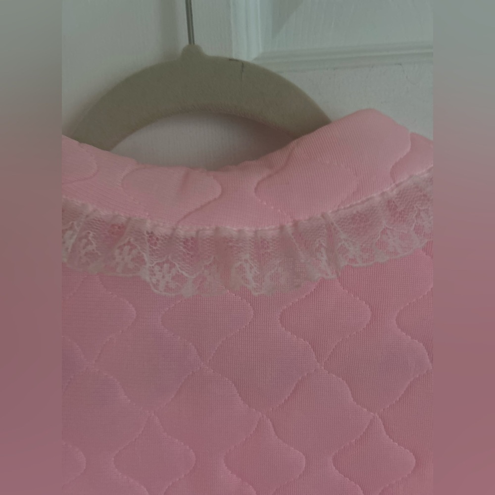 Vintage 60s quilted robe - Picture 13 of 13